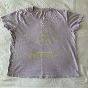 Outdoor Voices Hikers Club tee
